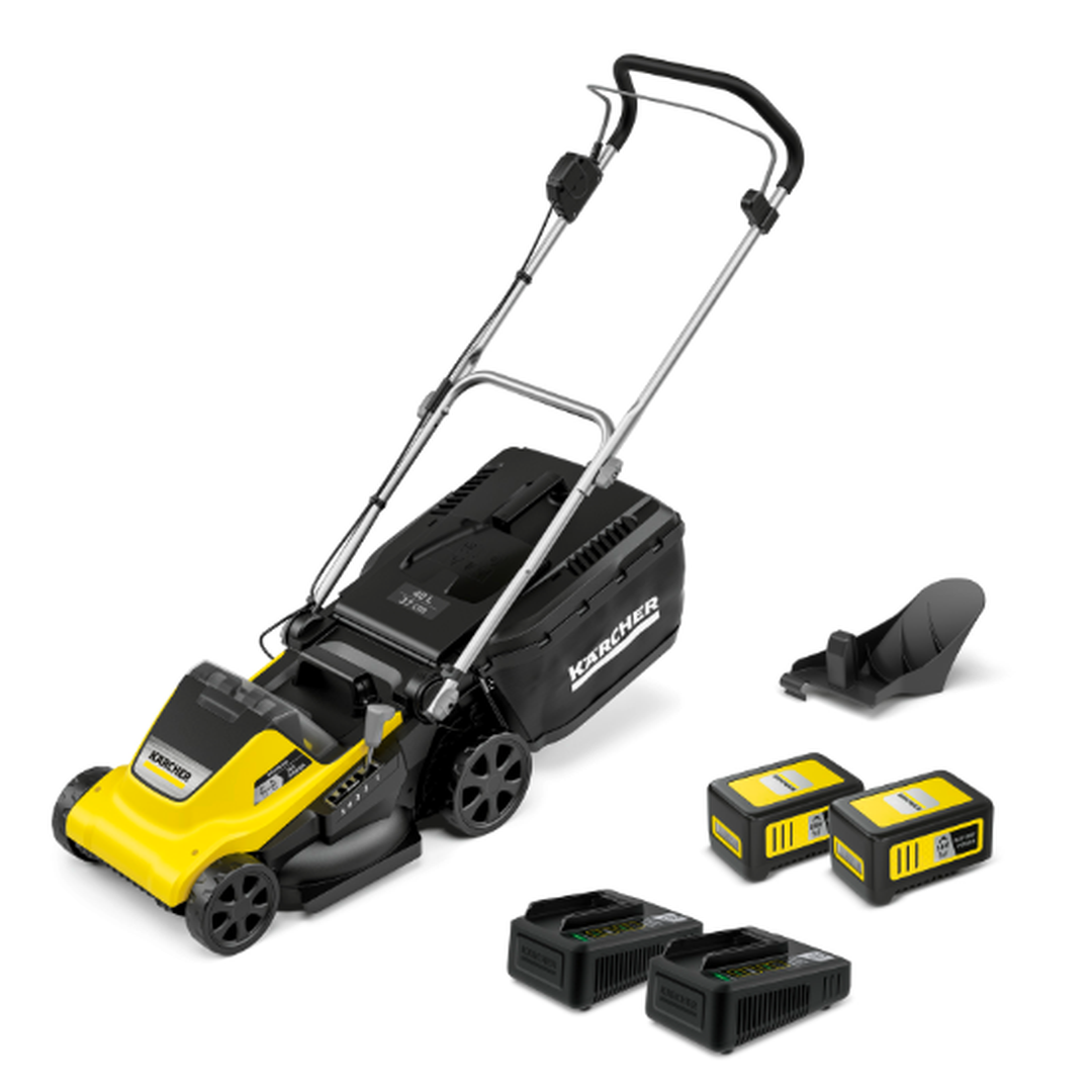 Аккумуляторная газонокосилка LMO 4-18 Dual Battery Set KARCHER Германия