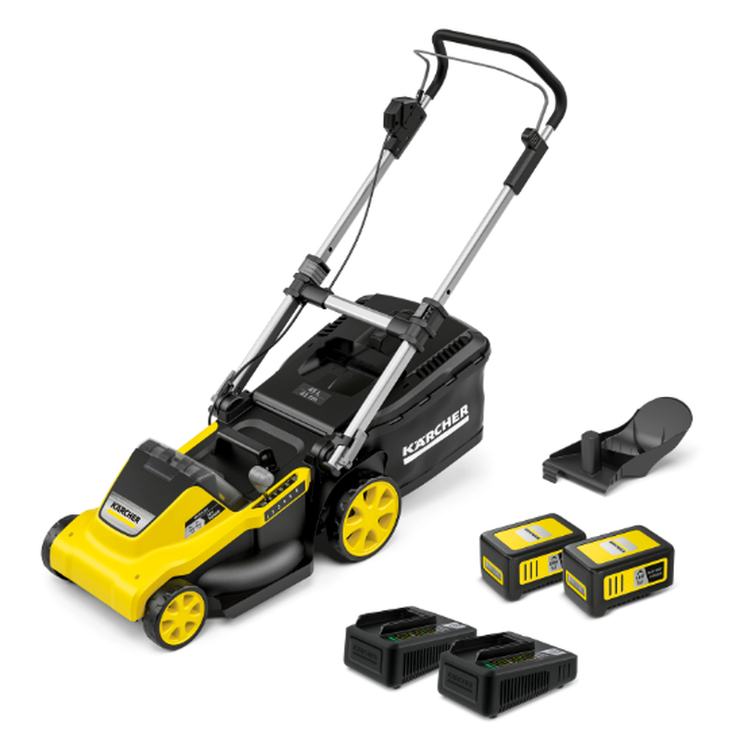 Аккумуляторная газонокосилка LMO 5-18 Dual Battery Set KARCHER Германия