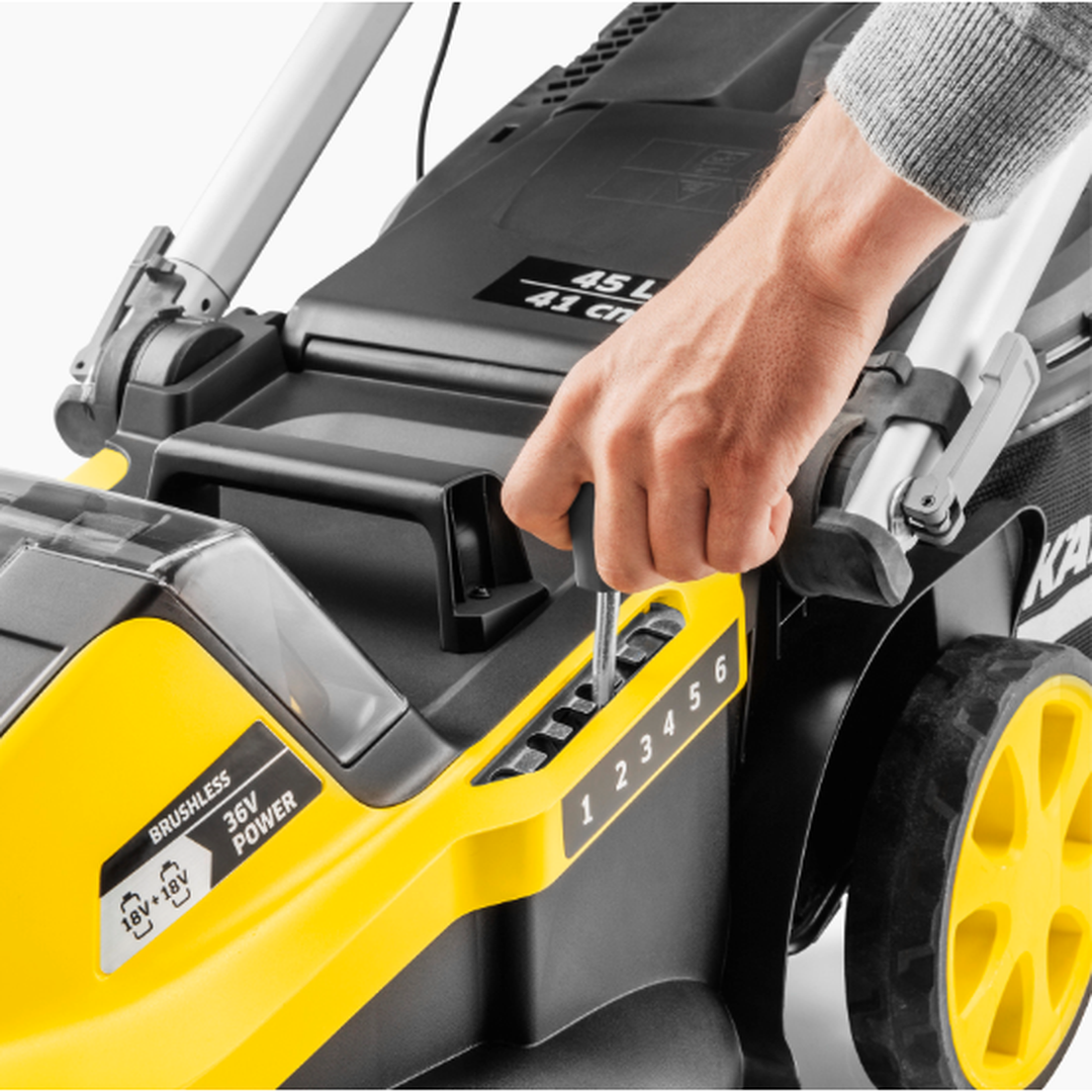 Аккумуляторная газонокосилка LMO 5-18 Dual Battery Set