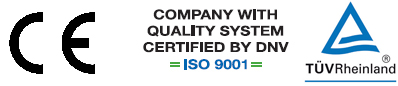 Установки Texa сертифицированы ce, iso 9001, tuv