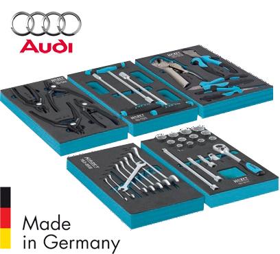Дилерський набір інструментів VAG Audi 214 предметів у візку Hazet Німеччина фото