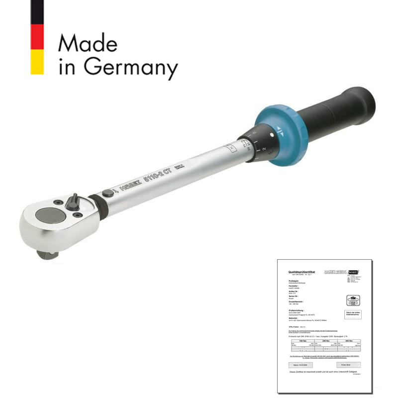 Динамометричний ключ 10-60 Nm 3/8" 5110-2CT Hazet Німеччина