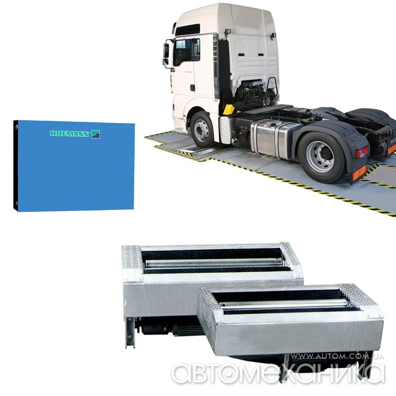 Safelane truck N SC PC 1 13 t - Тормозной стенд с настенным электронным шкафом (E-Box)