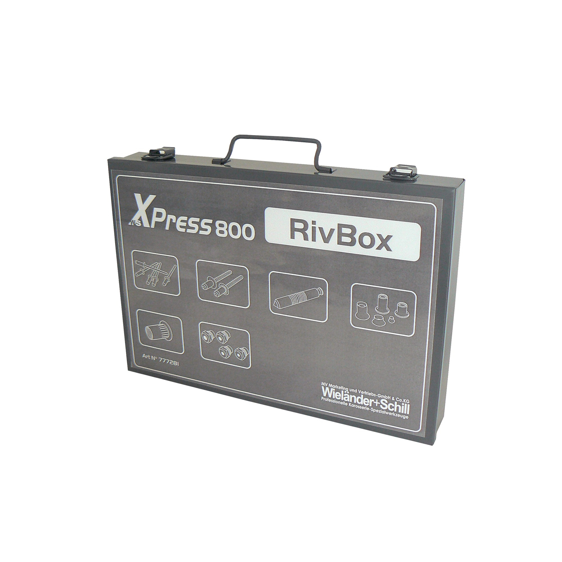 Комплект заклепок для XPress 800 RivBox N1, WS Wieländer+Schill - Німеччина купити