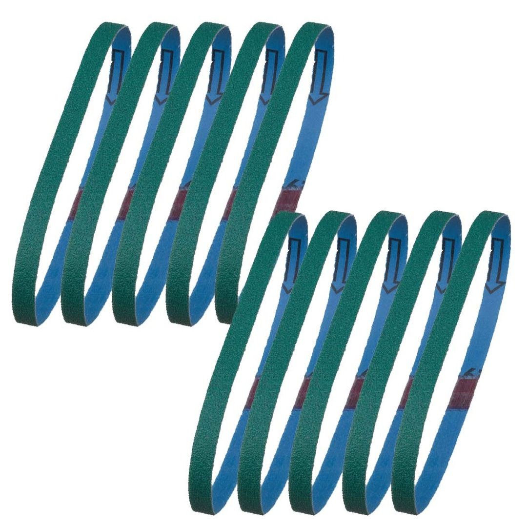 Лента абразивная на бумажной основе для ленточного напильника 10x330 G120 (10 шт.) фото