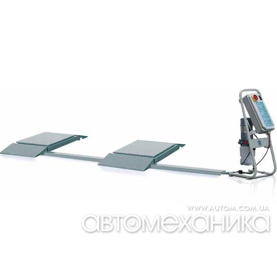 Люфт детектор R 200 с гидростанцией, напольное исполнение