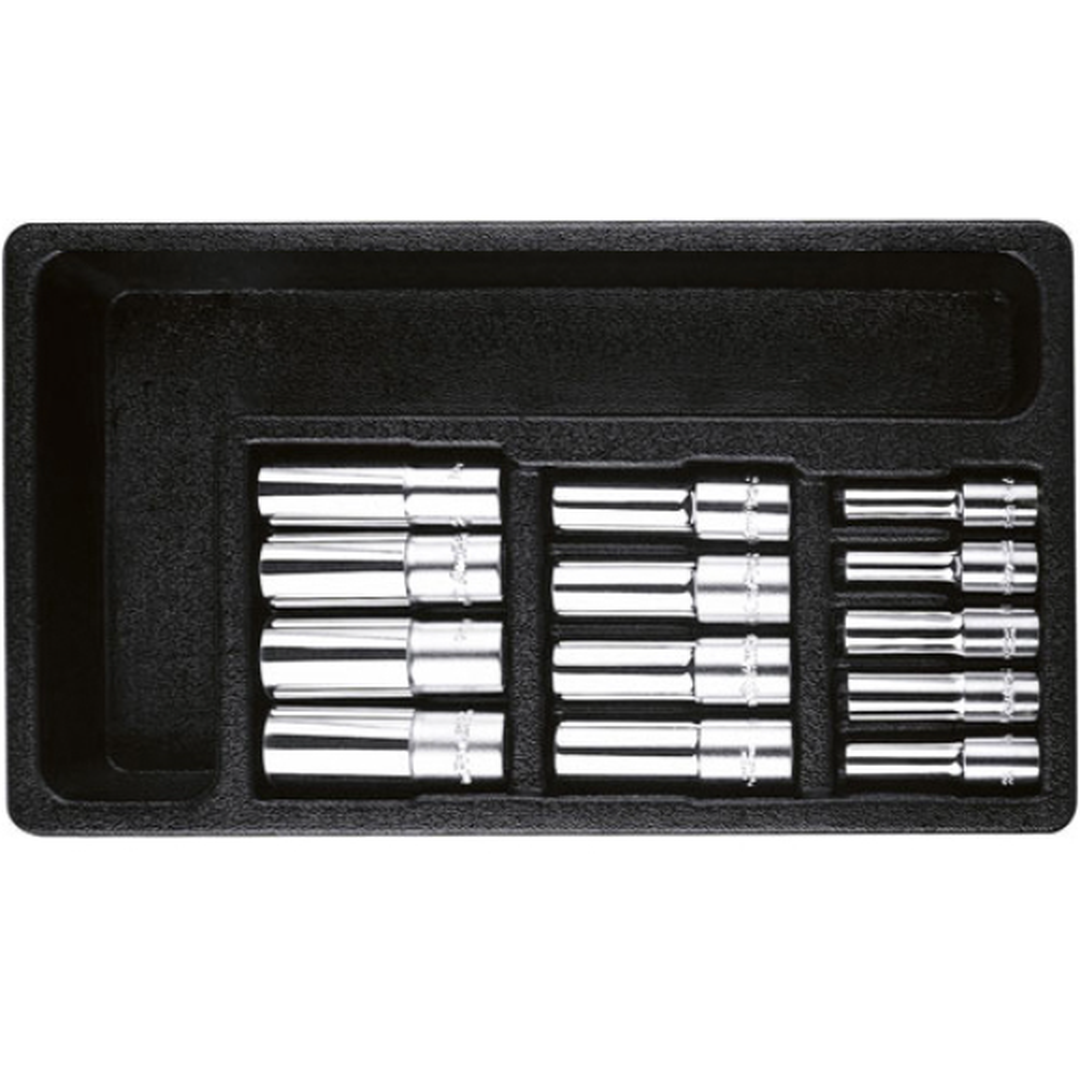 Набор длинных головок 3/8" и 1/2" T45207 AmPro