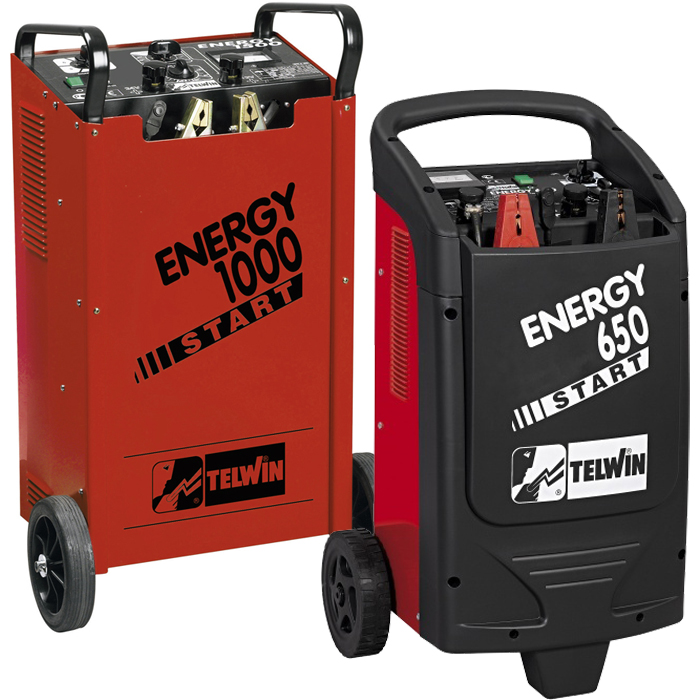 ᐉ Пуско зарядний візок для акб 12-24В TELWIN Energy 650 START Італія ...