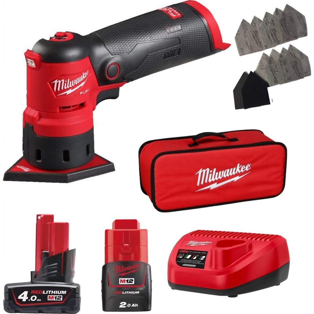 фотография Шлифмашина вибрационная аккумуляторная бесщёточная MILWAUKEE M12 FDSS-422X Шлифмашина вибрационная аккумуляторная бесщёточная MILWAUKEE M12 FDSS-422X фото