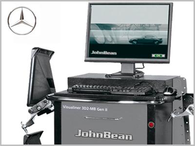 Стенд розвал сходження Visualiner 3D-2 Lift для Mercedes John Bean США купити