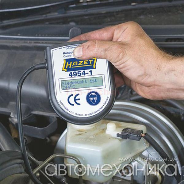 Измерения точки кипения тормозной жидкости проводятся прямо на автомобиле